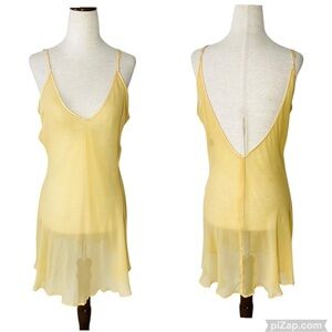 VINTAGE 90s MAGIC SILK 100% Silk Nightie Slip Dress